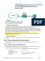 Usando Wireshark para Analizar El TCP 3-Way Handshake