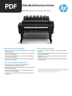 HP Designjet T2500 Emultifunction Printer Series