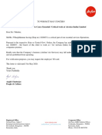 Authoritative Letter PDF