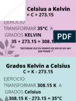 Formulas Fisica K, F, C