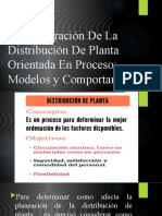 1.9 Elaboración de La Distribución de Planta Orientada en Proceso: Modelos y Comportamientos