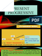 present continuous grammar (1)