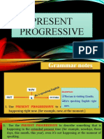 Present Continuous Grammar