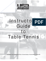 Instructors Guide Table Tennis