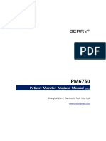 PM6750 Patient Monitor Module Manual PDF