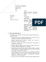 MANUAL DE ORGANIZACIÓN Y FUNCIONES