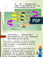 Monitoreo y Seguimiento de La Informacion