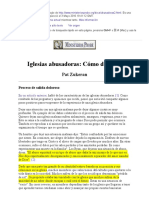 Iglesias Abusadoras - Cómo Dejarlas PDF