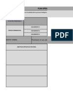 Plan Operativo Del Proyecto de Aula-Docente