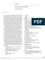 Applied Basic Science Oral Topics PDF