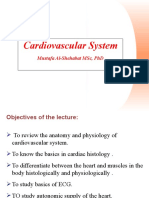 Cardiovascular System: Mustafa Al-Shehabat MSC, PHD