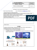 Sonido y propagación