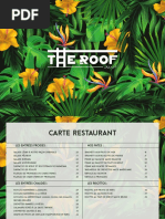 Menu Roof 2020