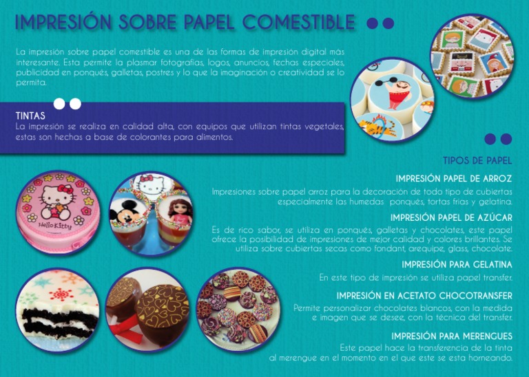 Impresiones En Tinta Comestible, Papel Arroz para tortas y gelatinas added  a new photo — at - Impresiones En Tinta Comestible, Papel Arroz para  tortas y gelatinas