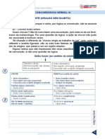 Resumo - 2343960 Tereza Cavalcanti - 45293355 Gramatica 2017 Aula 10 Concordancia Verbal IV PDF