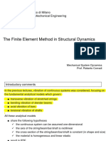 The Finite Element Method in Structural Dynamics