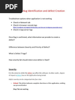 Understanding Severity and Priority in QA | PDF | Software Bug | Computing