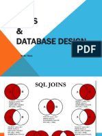 Joins + Database Design