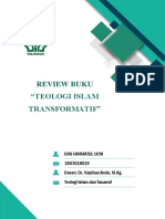 Review Buku Teologi Islam Transformatif: Dialog Teologi Dan Humanisme Menuju Teoantroposentrisme Islam