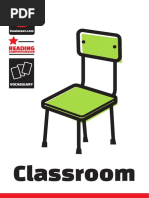 Classroom Objects Practice Worksheet | PDF