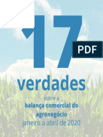 17 verdades sobre a balança comercial do agronegócio