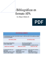 Citas Bibliográficas en Formato APA