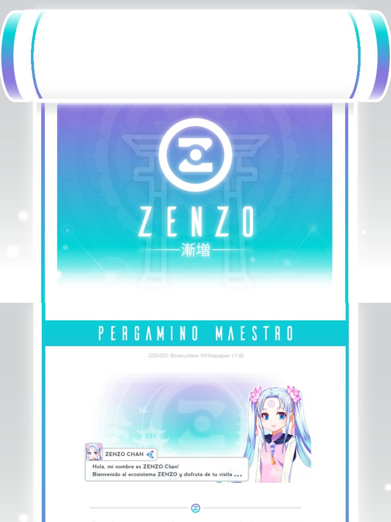 Ecosistema ZENZO: Innovación en Juegos | PDF | Videojuegos | Criptomoneda