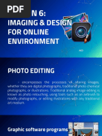 Lesson 6:: Imaging & Design For Online Environment