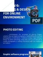 Lesson 6:: Imaging & Design For Online Environment
