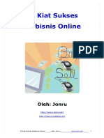 10 Kiat Sukses Bisnis Online PDF
