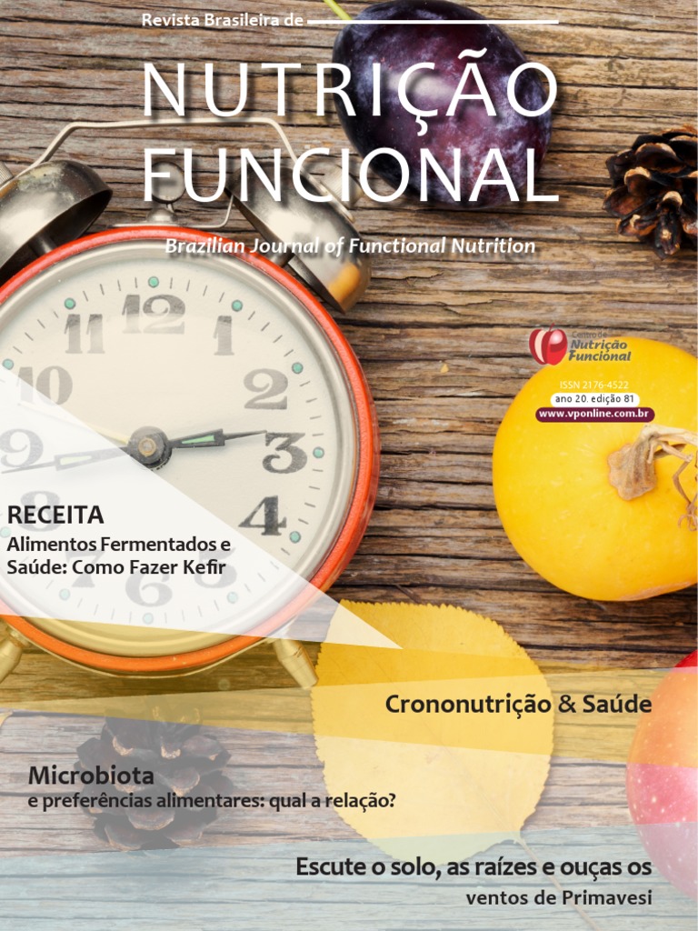 Nutrição Funcional Receita PDF Nutricionista Tempo