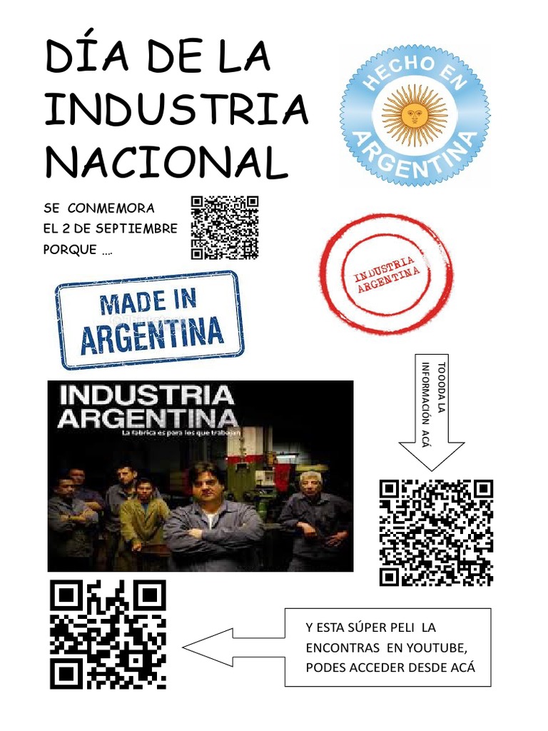 Efemeride Dia De La Industria Pdf
