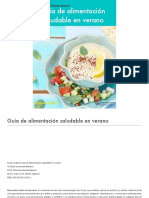 Guia de Alimentacion Saludable en Verano