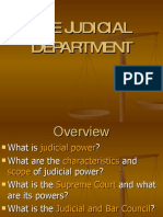 Understand the Judicial Department in the Philippines