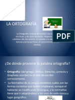 La Ortografia