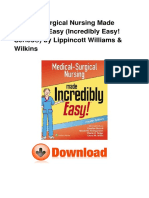 Medical-Surgical Nursing Made Incredibly PDF