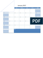 Calendario Ejercicio