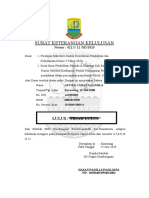 SURAT KETERANGAN KELULUSAN SDN GOMBONGSARI TH - Ajaran 2019-2020