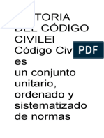 HISTORIA DEL CÓDIGO CIVILEl Código Civil es un.docx