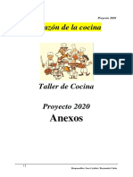 Anexos Del Taller de Cocina Proyecto 2020