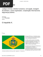 O Inquérito K. – Blog Do Vlad