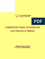 Formatos para Utilizar en Las Visitas A Obras