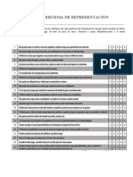 TEST DE SISTEMA DE REPRESENTACIÓN