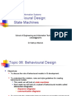 Behavioural Design: State Machines: ZEIT2301 Design of Information Systems