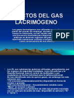 Efectos Del Gas Lacrimógeno