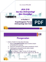 4 JKA 218 Kepelbagaian Perspektif Antropologi Dan Sosiologi