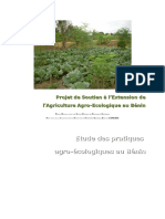 Etude Agro-Ecologie Benin