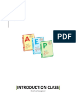Introduction Class: Aep-Delhi