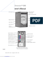 Owner's Manual: Dell™ Dimension™ 3000