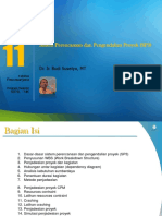 Sistem Perencanaan Dan Pengendalian Proyek (SP3) : Dr. Ir. Budi Susetyo, MT